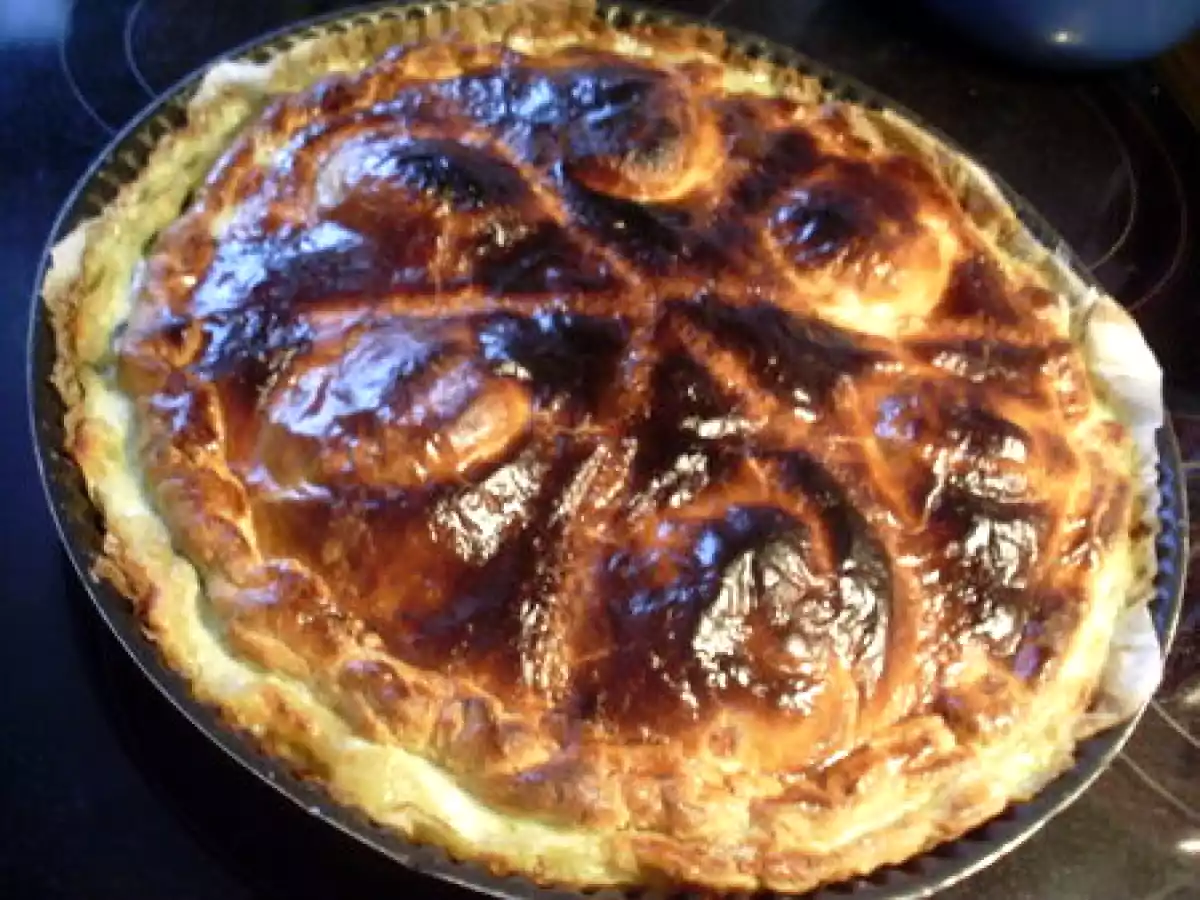 Tourte aux épinards et oeufs