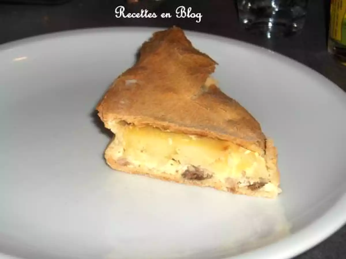 TOURTE AUX HARENGS FUMES ET POMMES DE TERRE