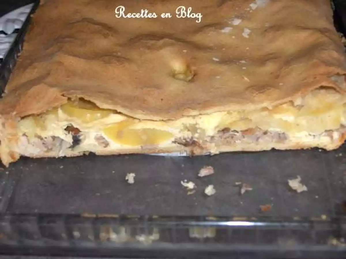 TOURTE AUX HARENGS FUMES ET POMMES DE TERRE - photo 3