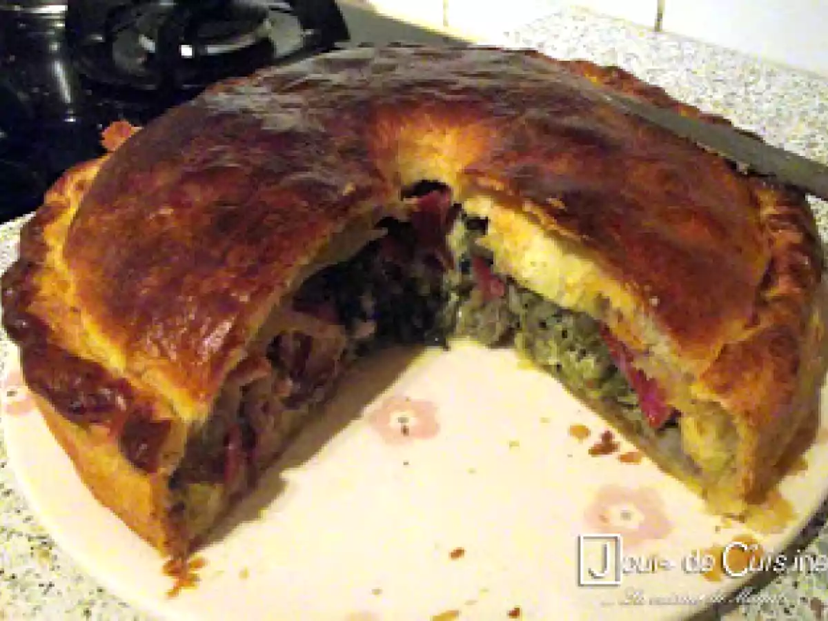 Tourte aux légumes verts - photo 2