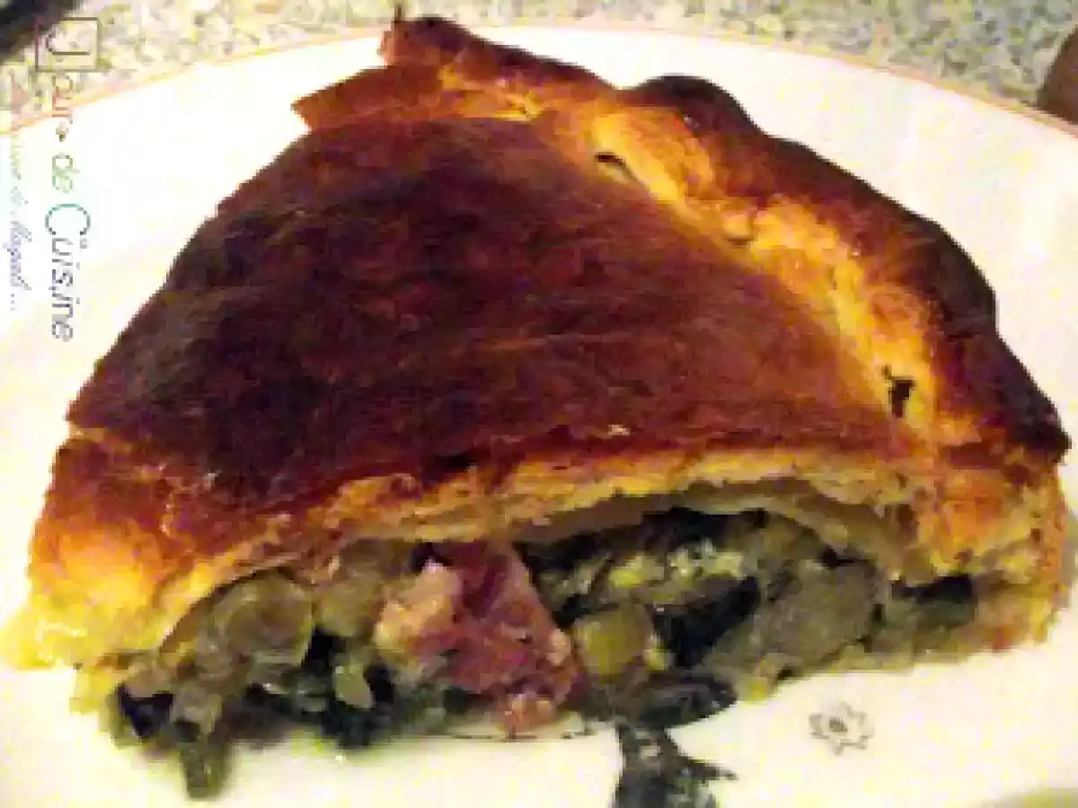 Tourte aux légumes verts - photo 3