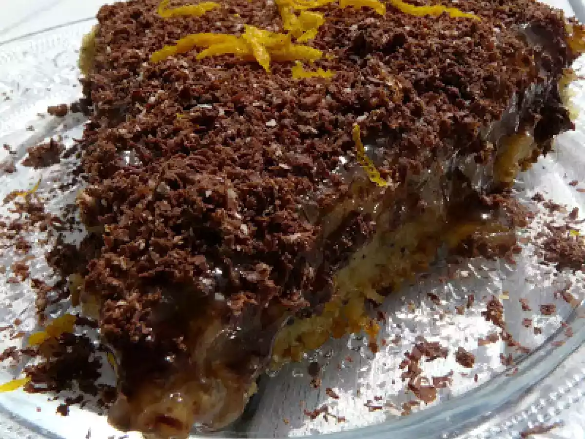 Tourte aux noisettes, un délice réalisé par mes cuisiniers d'un jour ...