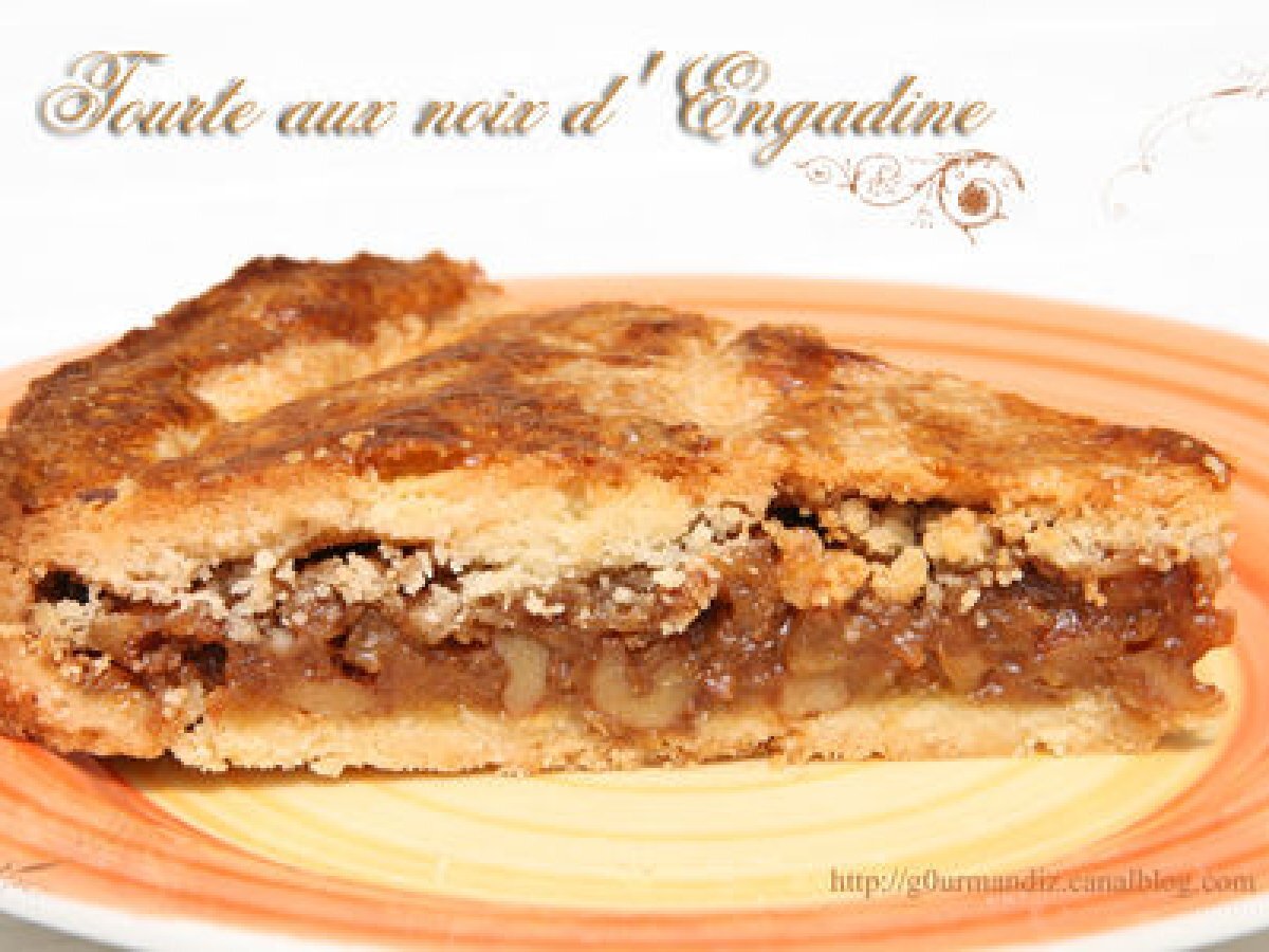 Tourte aux noix d'engadine Recette Ptitchef