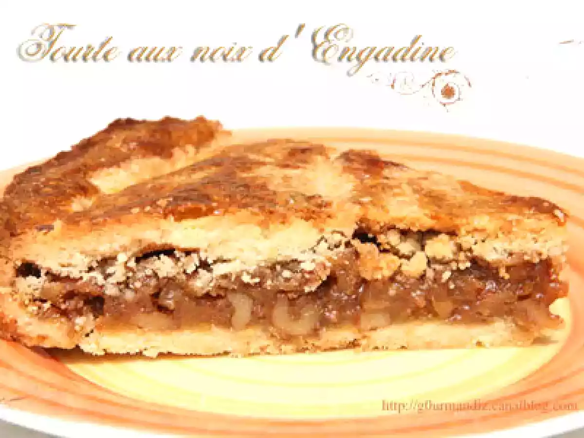 Tourte aux noix d'Engadine