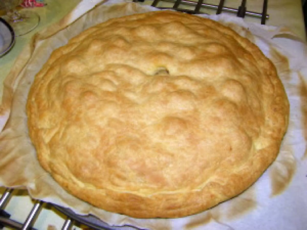 Tourte aux noix de saint-jacques, poireaux et champignons - photo 2
