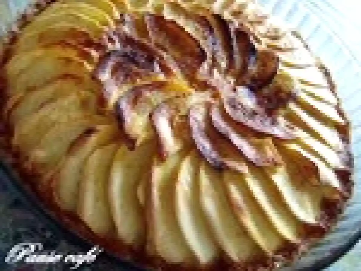 Tourte aux pommes à l'ancienne