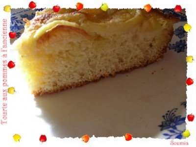 Tourte aux pommes à l'ancienne de ma grand mere