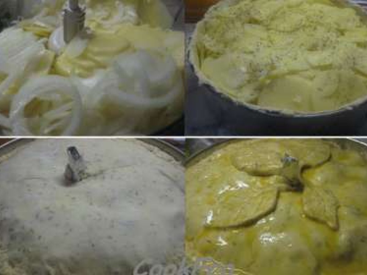 Tourte aux pommes de terre - Recette Ptitchef
