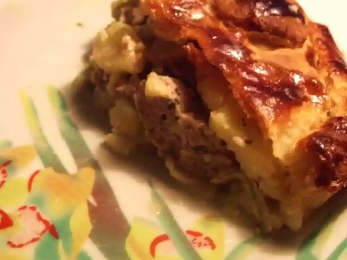 Tourte aux pommes de terre et Kefta - photo 2