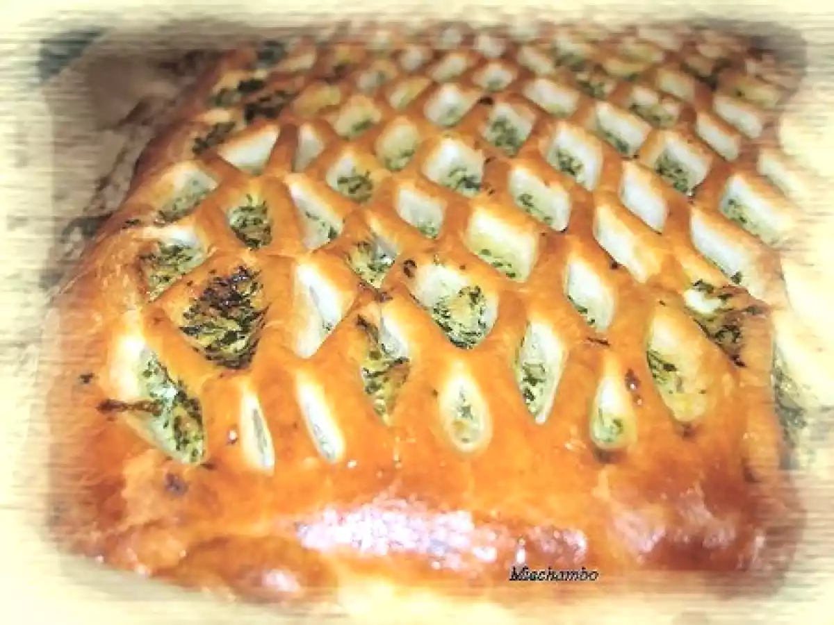 TOURTE DE BLETTES A LA RICOTTA ET SAUMON FUME