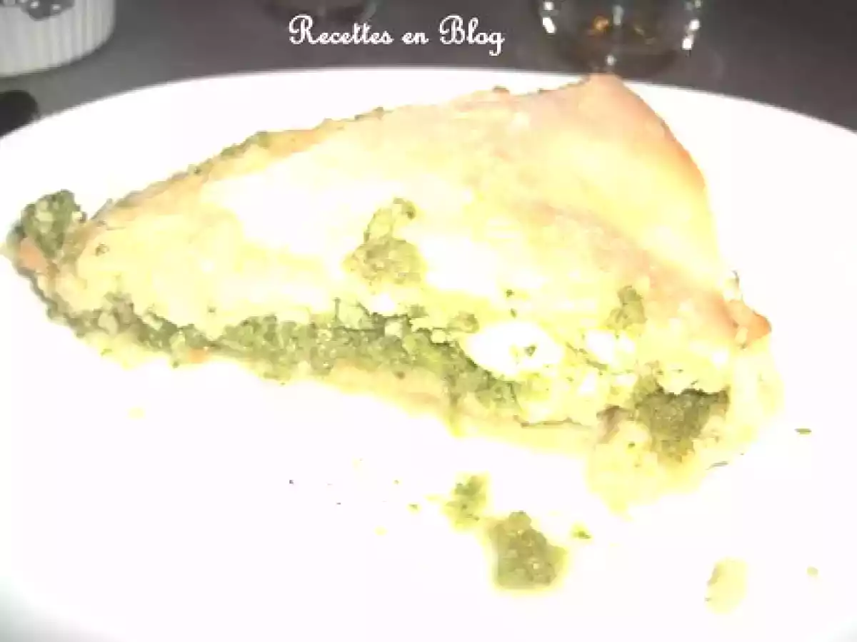 TOURTE DE BLETTES AUX LARDONS ET A LA MOZARELLA - photo 2