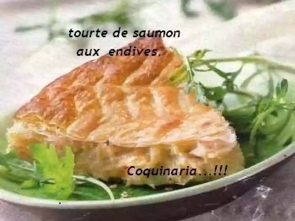 tourte de saumon aux endives - photo 2
