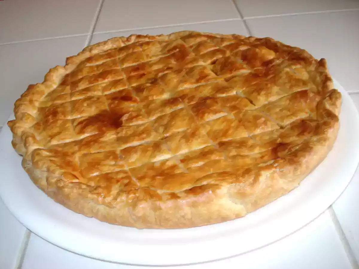 Tourte feuilletée à la ratatouille. - photo 4