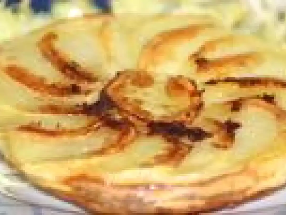 Tourte feuilletée aux pommes de terre et morilles