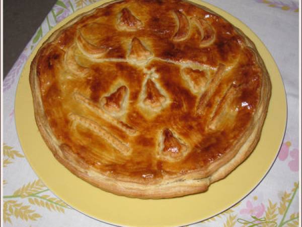 Tourte feuilletée poulet champignons chez GAL