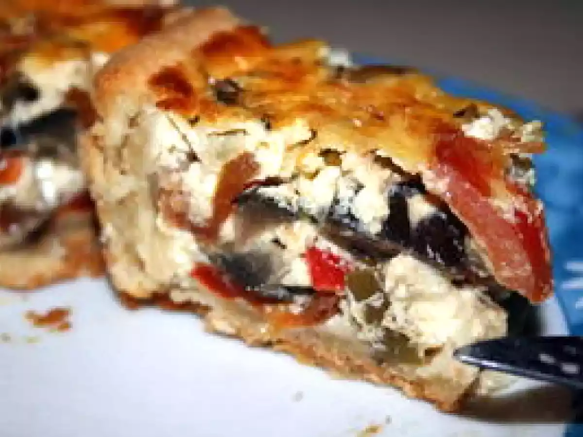 Tourte flan de légumes - photo 2