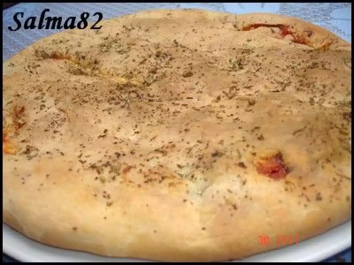 Tourte oignon, poivron, oeuf dur - photo 3