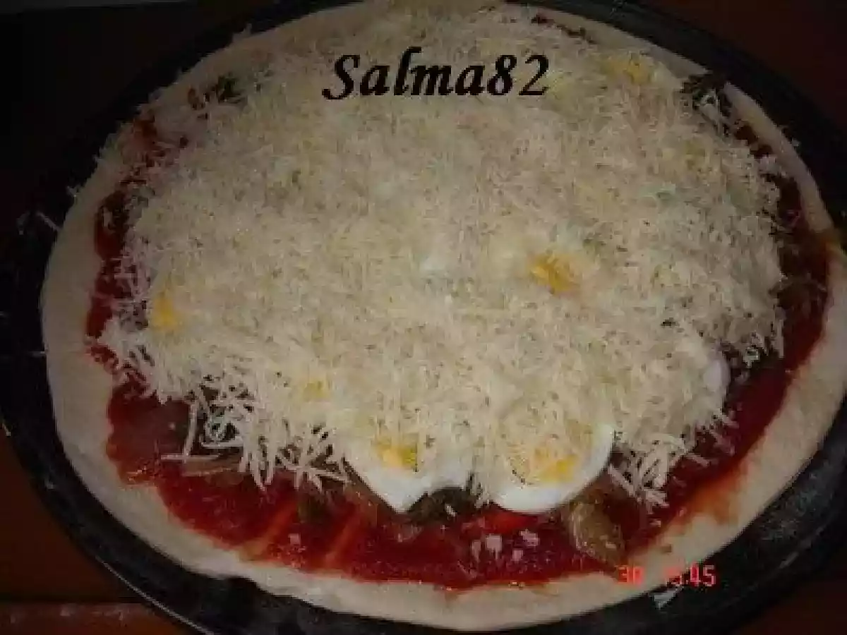 Tourte oignon, poivron, oeuf dur - photo 6