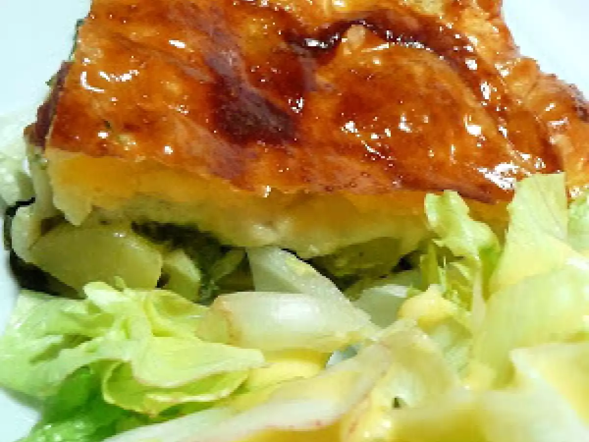 Tourte Pommes de Terre Gorgonzola. - photo 2