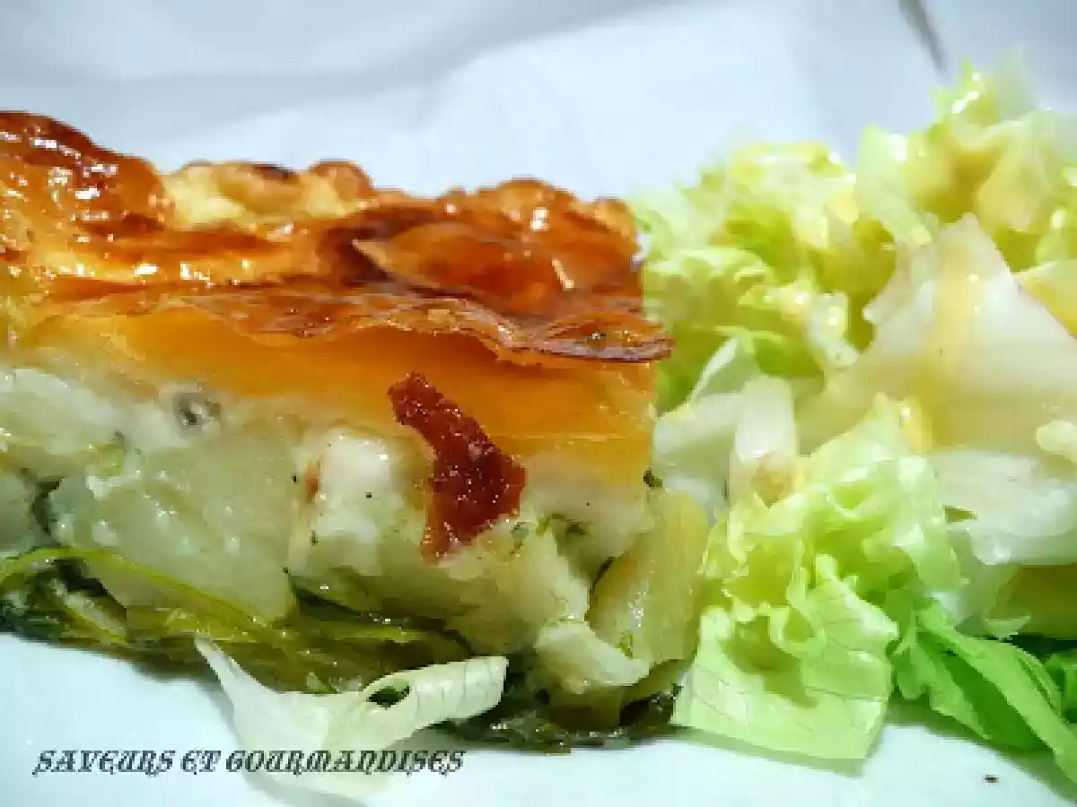 Tourte Pommes de Terre Gorgonzola. - photo 4