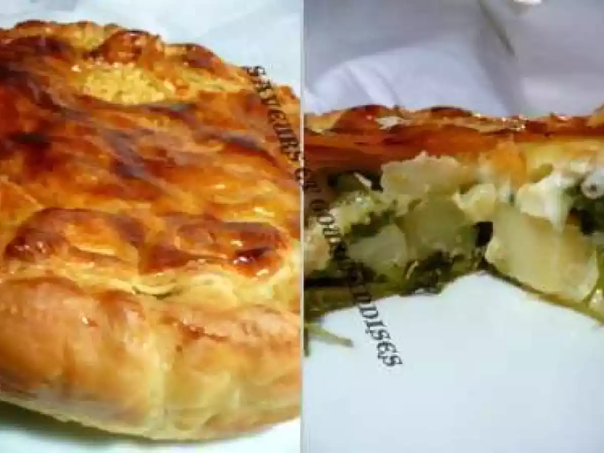 TOURTE POMMES DE TERRE GORGONZOLA