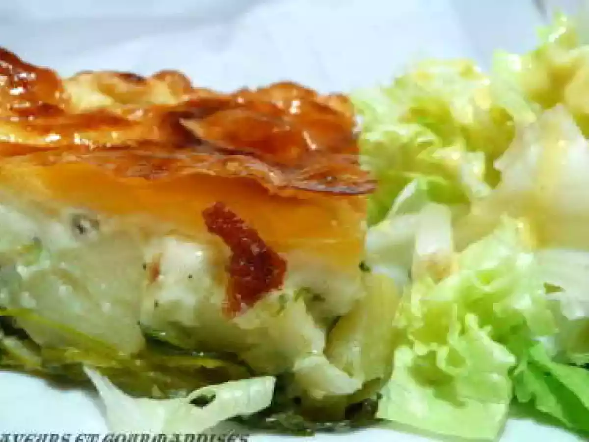 TOURTE POMMES DE TERRE GORGONZOLA - photo 3