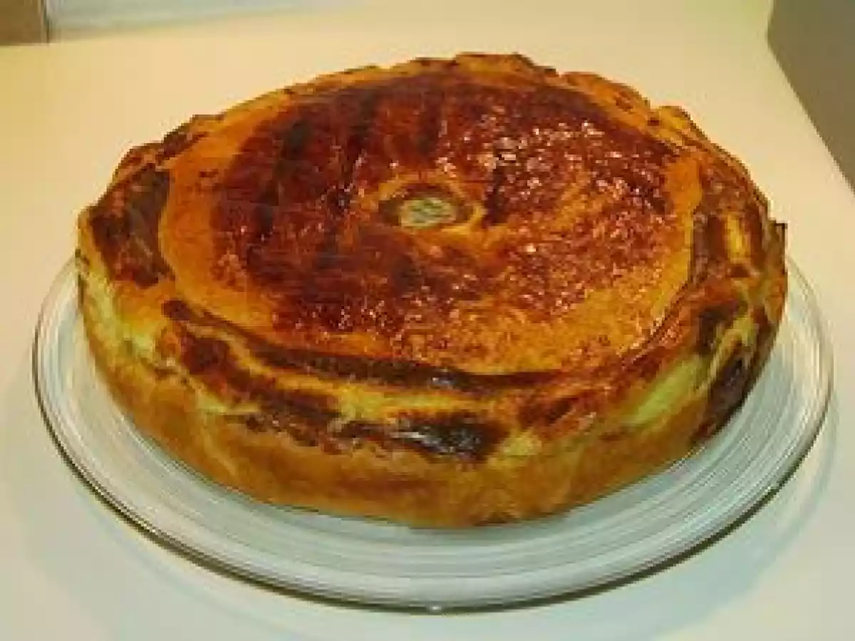 Tourte veau, poulet et champignons