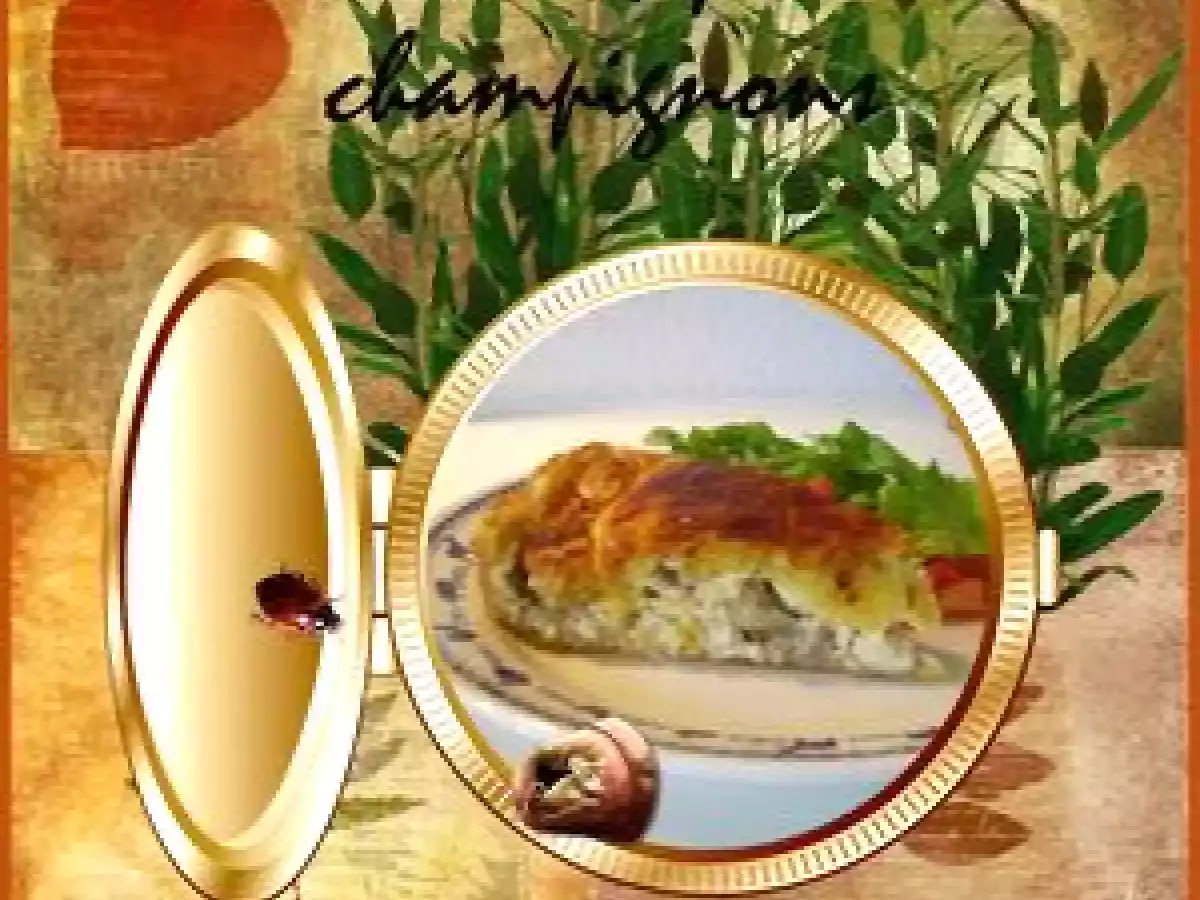 Tourte veau, poulet et champignons - photo 2