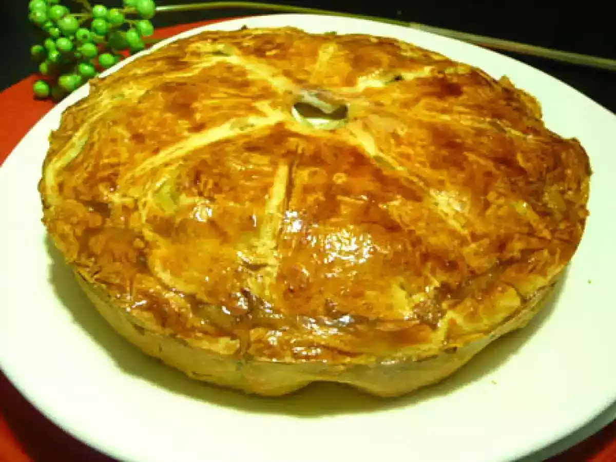 Tourte vegan aux pommes de terre