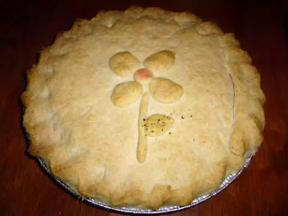 Tourtière sans viande aux pois chiches et aux champignons
