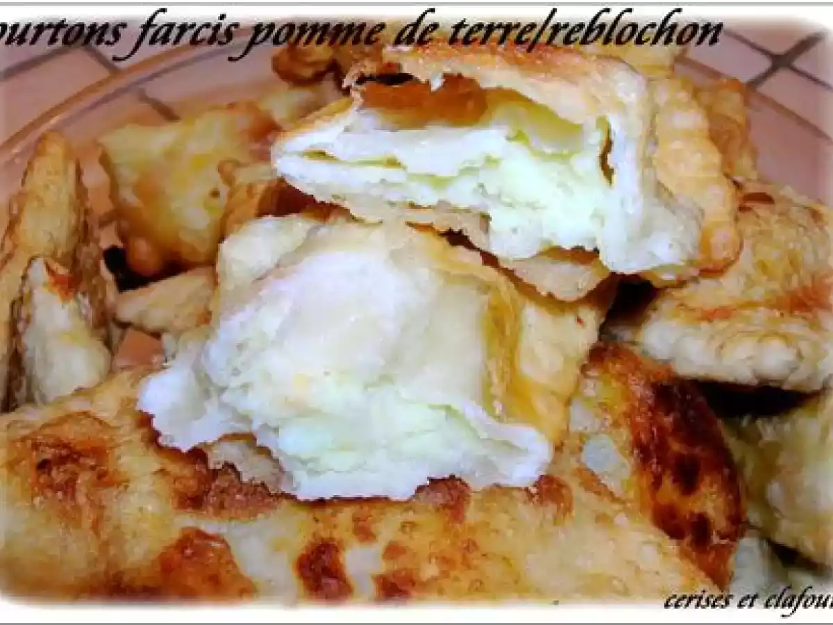 TOURTONS FARCIS AUX POMME DE TERRE ET REBLOCHON - photo 2