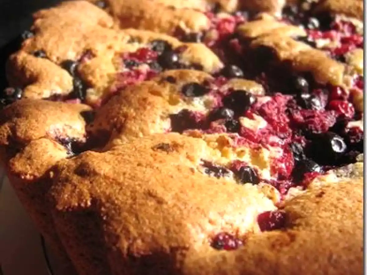 Tout moelleux le pain de gêne aux fruits rouges