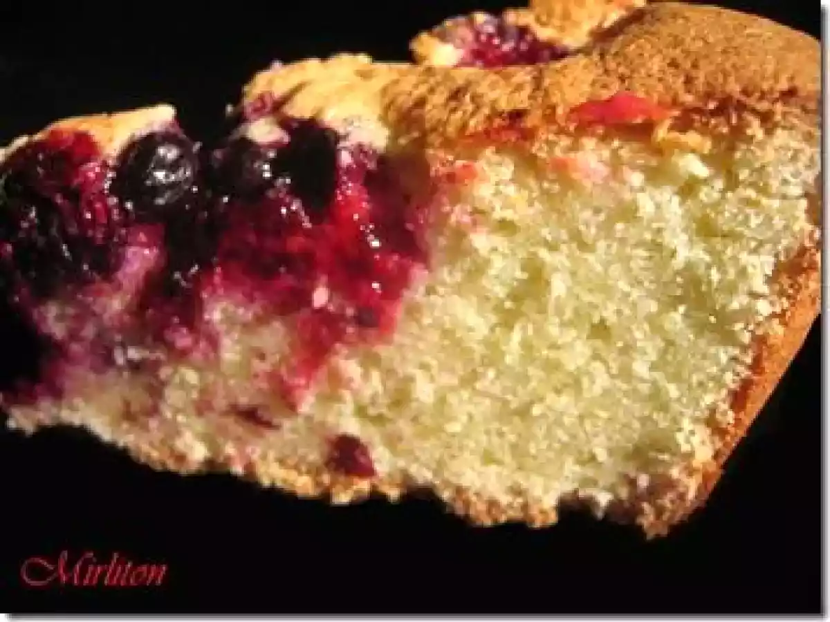 Tout moelleux le pain de gêne aux fruits rouges - photo 2