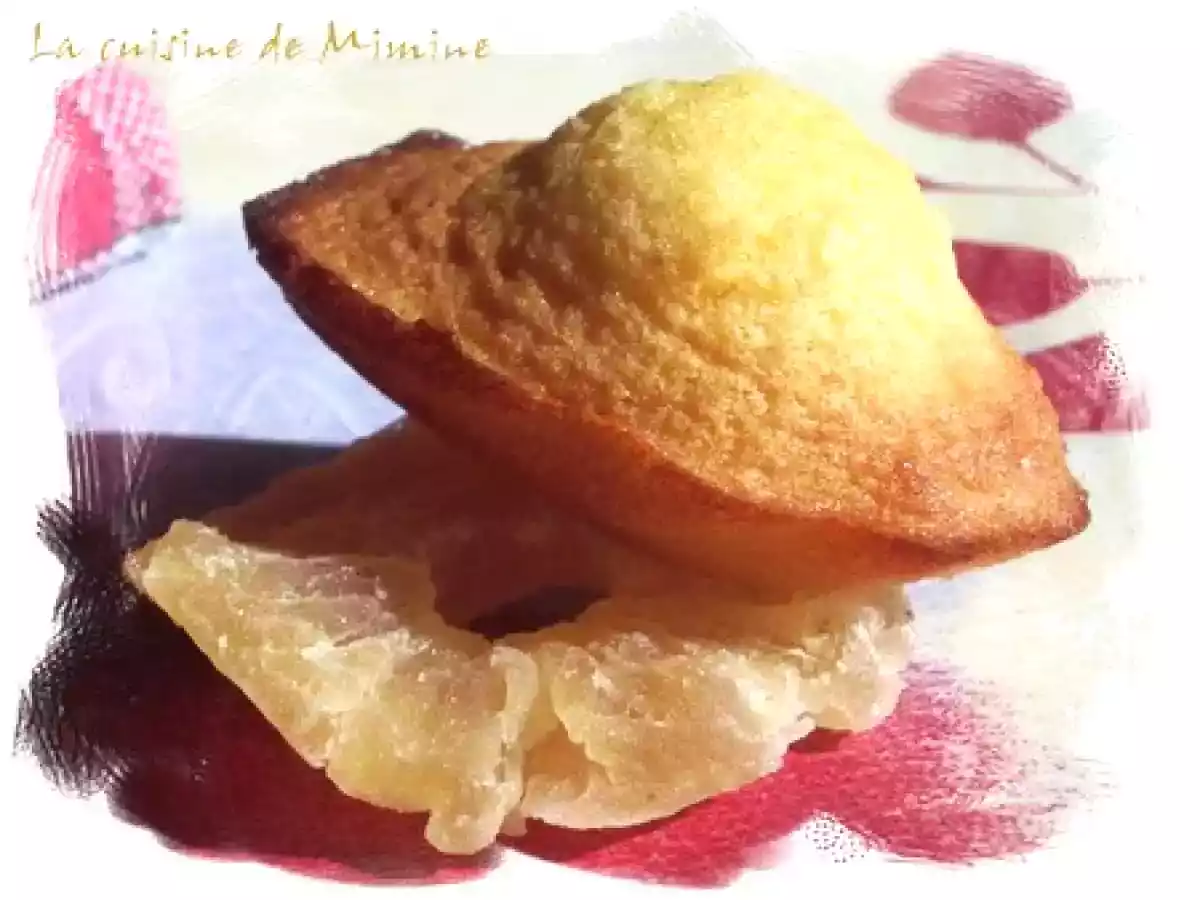 Traditionel revisité : Madeleines à bosses au miel et à l'ananas confit de P&P - photo 3