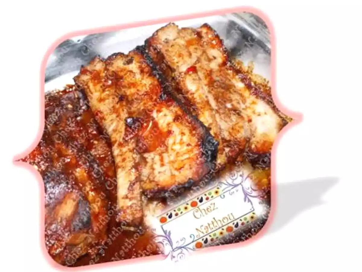 Travers de porc à la chilienne