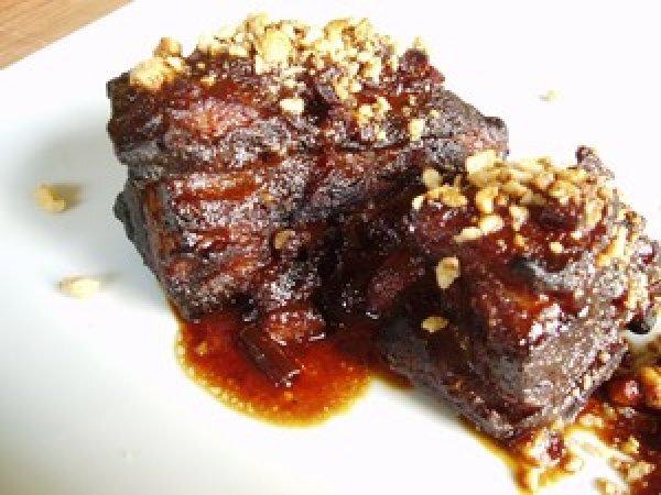 Travers De Porc Cacahuetes D Apres Alain Ducasse Recette Ptitchef