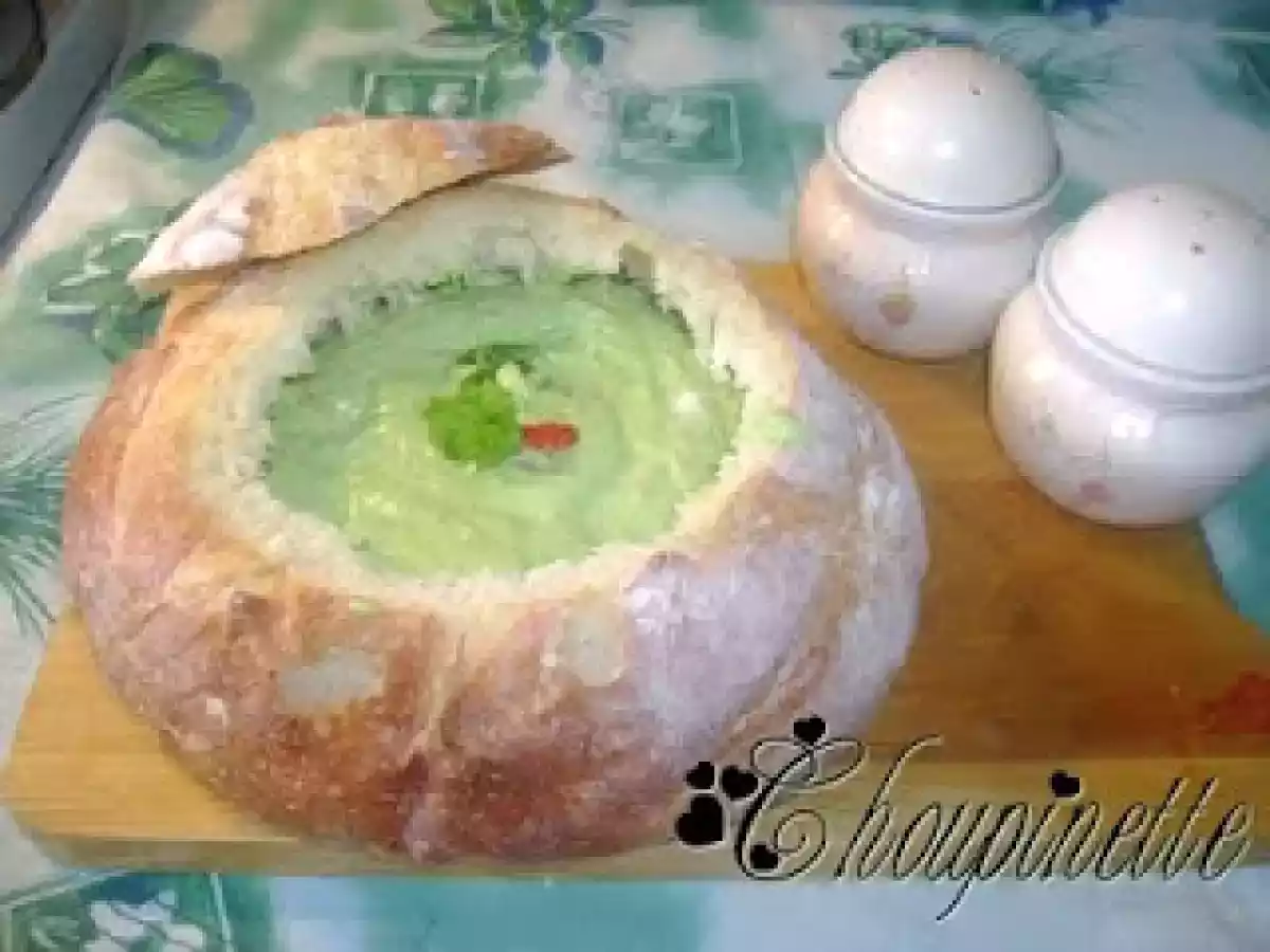 Trempette aux épinards