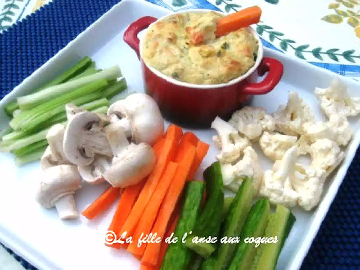 TREMPETTE CRÉMEUSE AUX ARTICHAUTS ET AUX POIREAUX