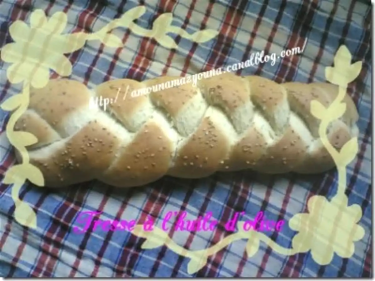 Tresse à l'huile d'olive