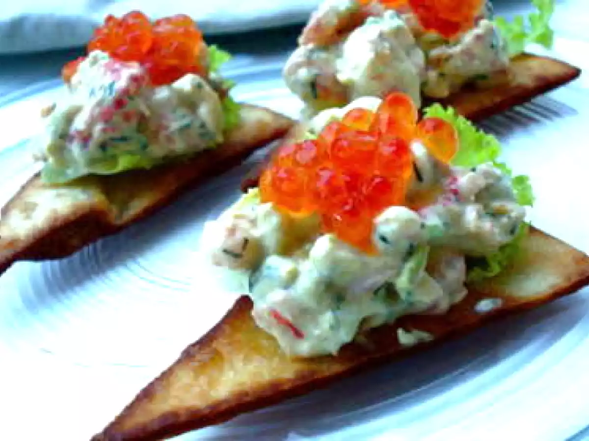 TRIANGLE DE TORTILLA, SAVEURS SCANDINAVES