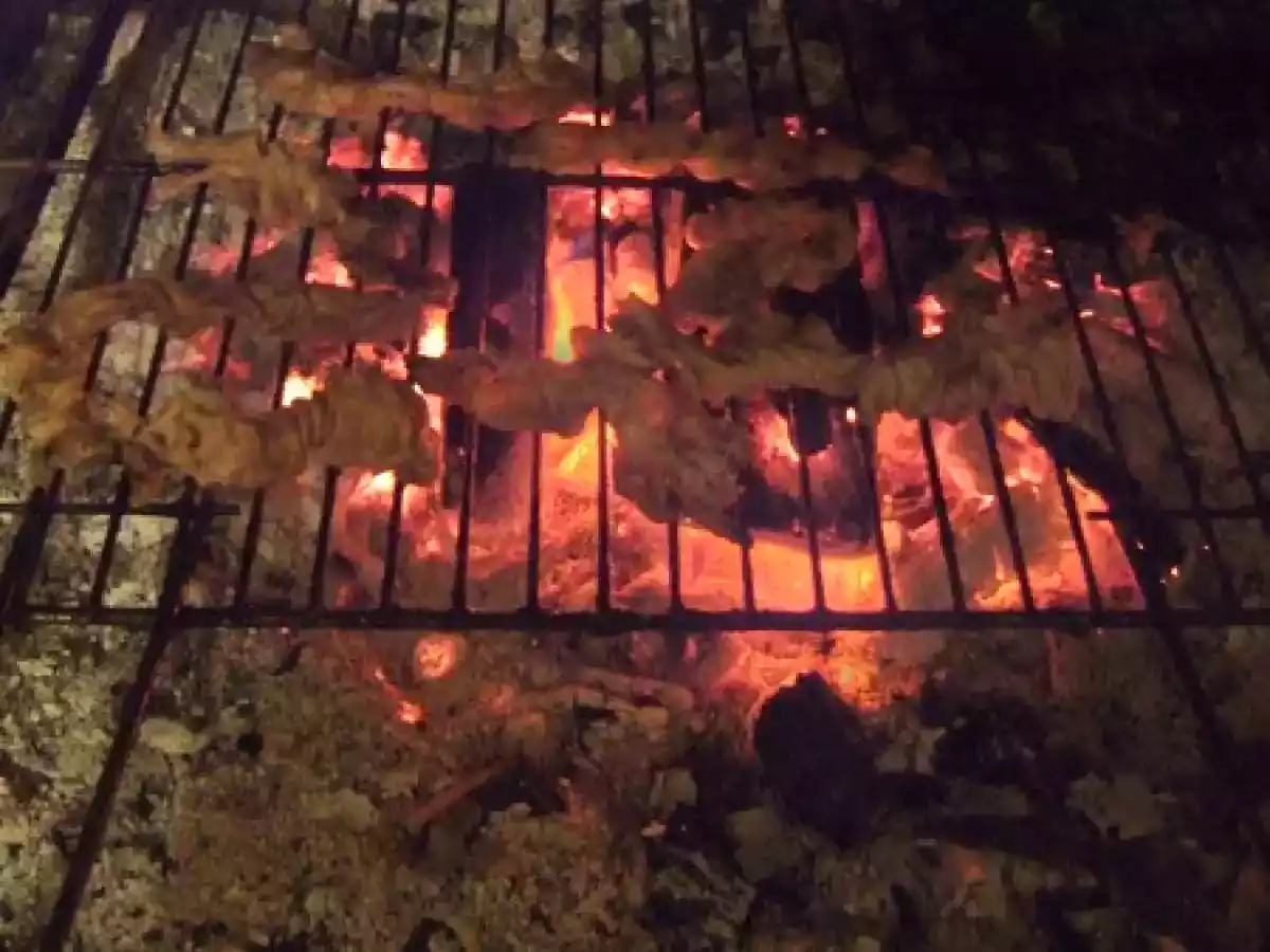 Tricandilles grillées à la cheminée (ou des tripes croustillantes) - photo 2