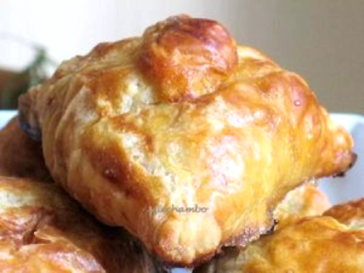 TRICORNES D ' ESCARGOTS AU JAMBON ET AUX NOIX - photo 2