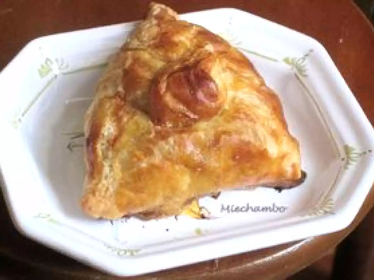 TRICORNES D ' ESCARGOTS AU JAMBON ET AUX NOIX - photo 3