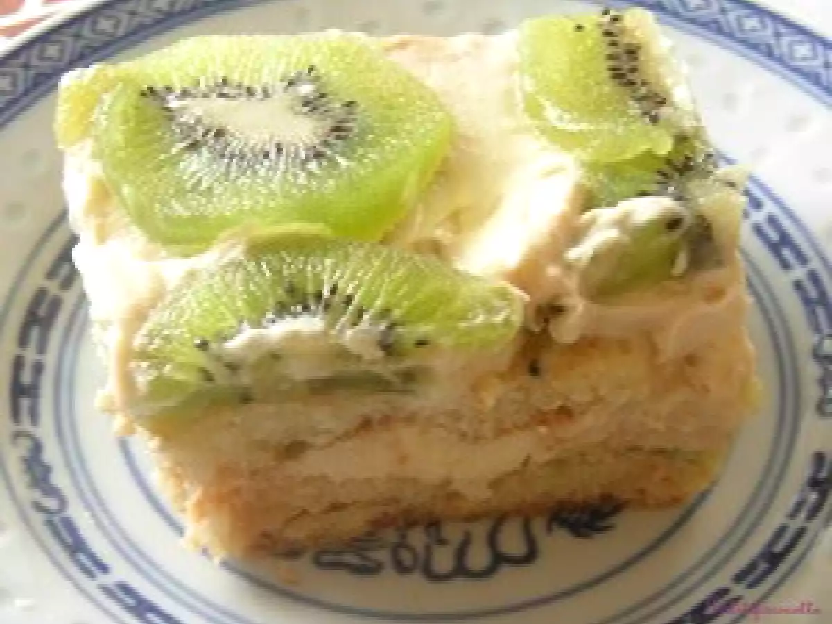 Trifle aux kiwis