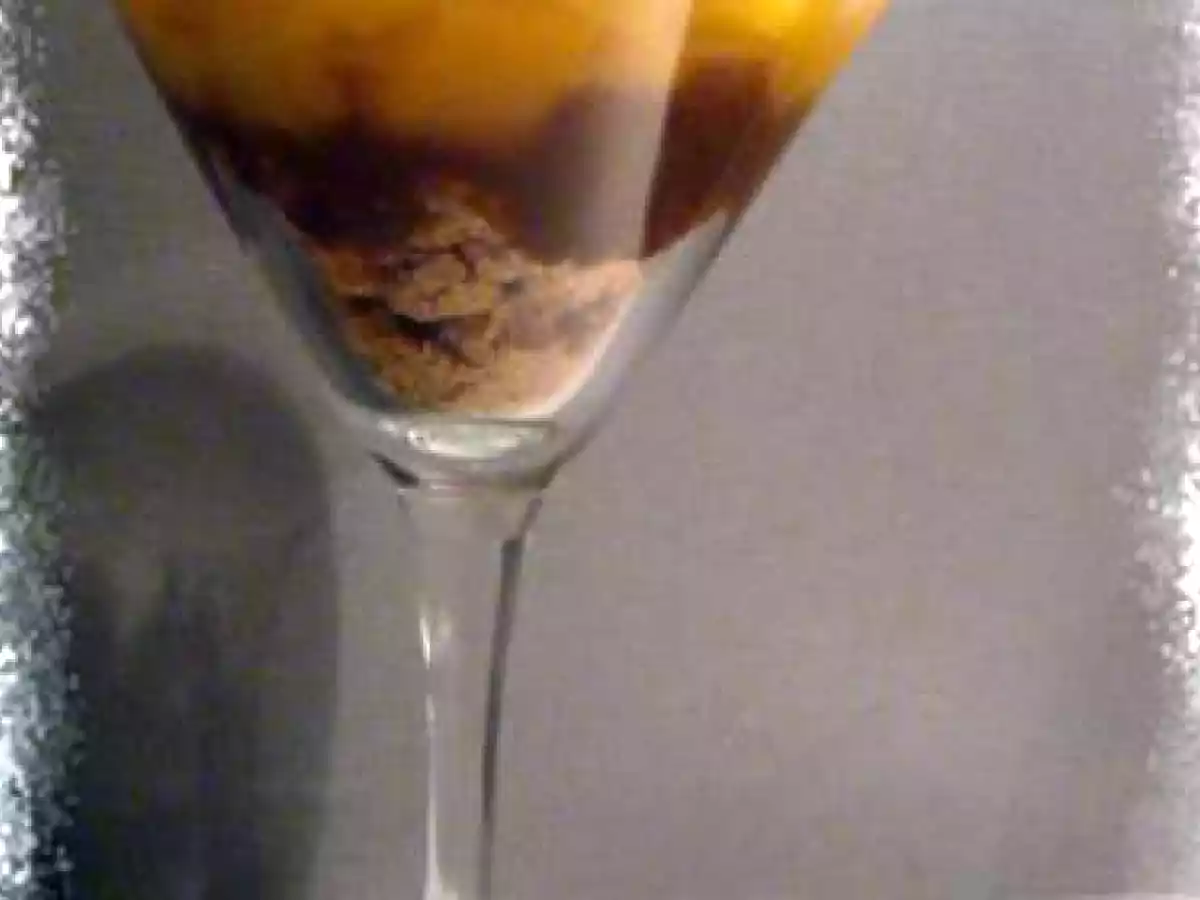 Trifle aux pêches et à la crème de marron - photo 2