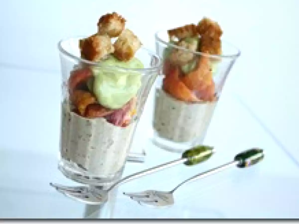 Trilogie de Caviar d'Aubergine, Tomate Confite et Coulis d'Avocat - photo 2