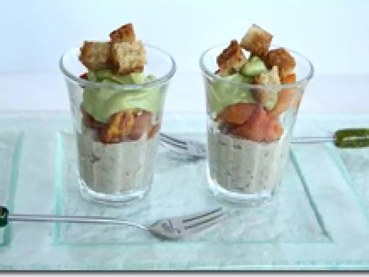 Trilogie de Caviar d'Aubergine, Tomate Confite et Coulis d'Avocat - photo 3