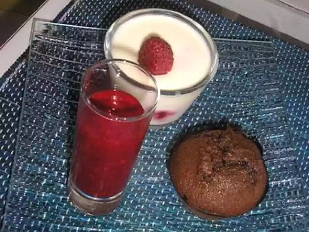 Trilogie de dessert fruitée et chocolatée - photo 2