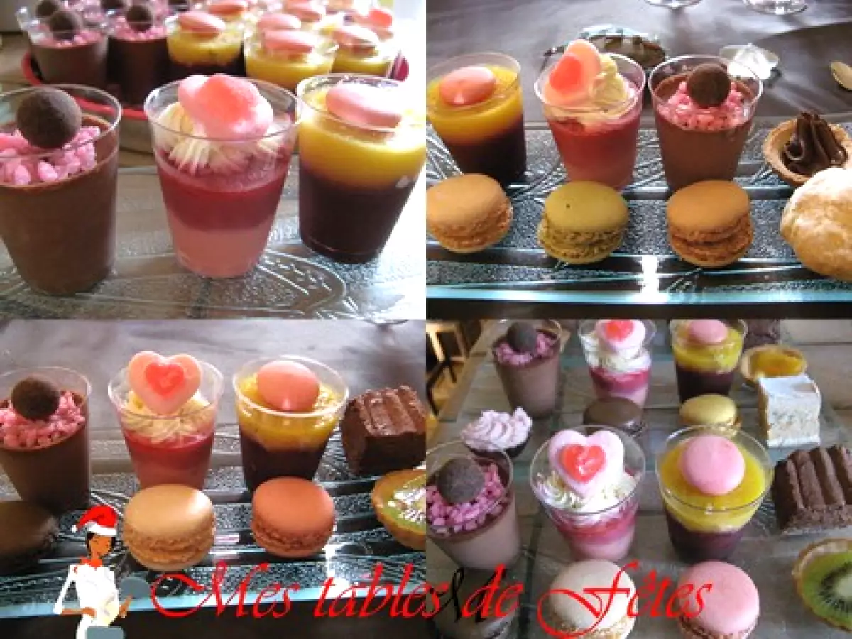 Trilogie de verrines et leurs douceurs de Noël - photo 2