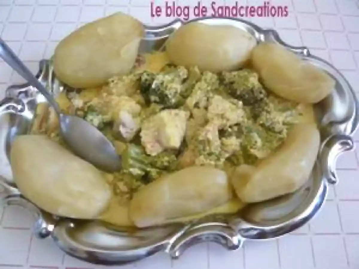 Trio de poissons et pommes de terre